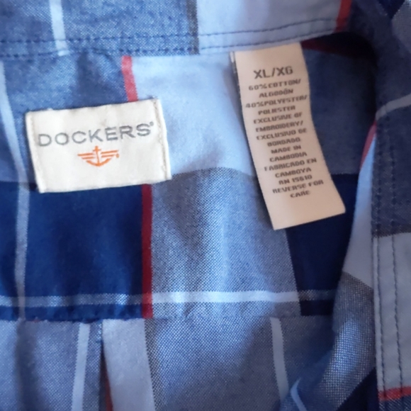 Dockers Long Sleeve Collar Shirt . Size XL - Picture 10 of 12